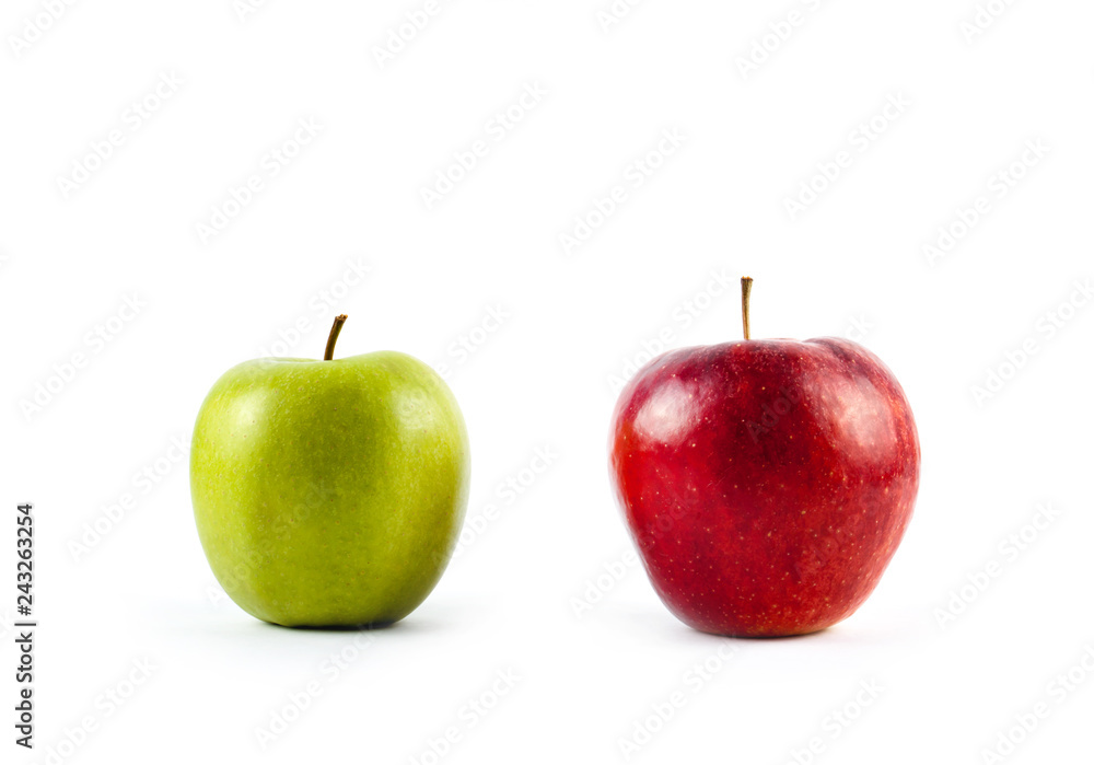 Fresh apple isolated on white Fresh apple isolated on white