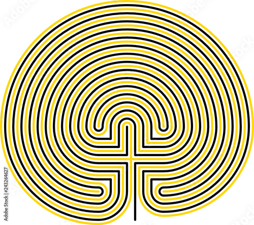 Troy town, maze, Tibble, Sweden