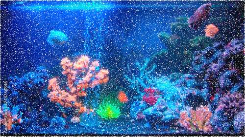 Tropical freshwater aquariu...