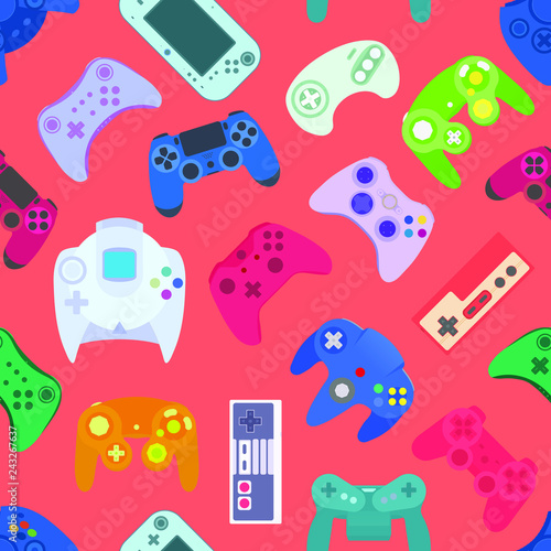 Video game controller backg...