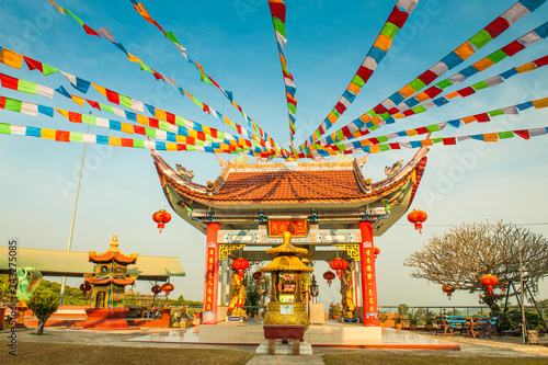 chinese buddhist temple or Chinese Goddess of Mercy Shrine photo