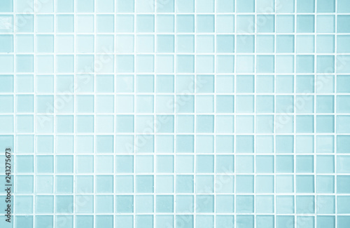 White or Blue ceramic wall and floor tiles abstract background.