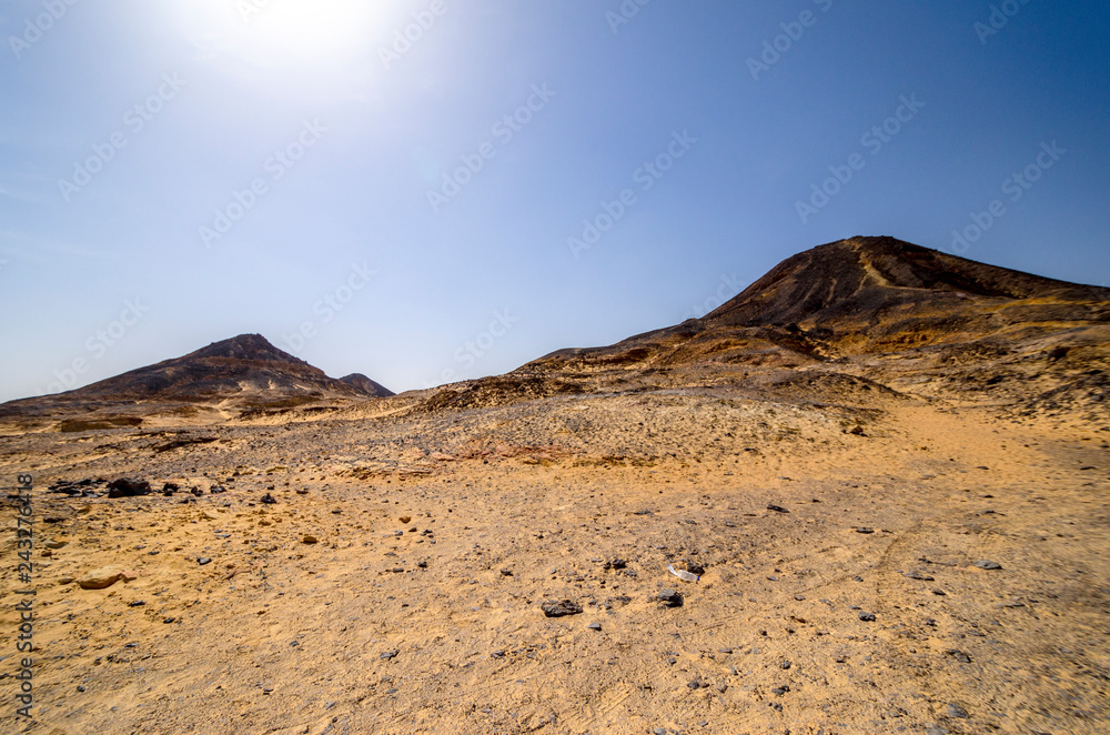 エジプトの黒砂漠