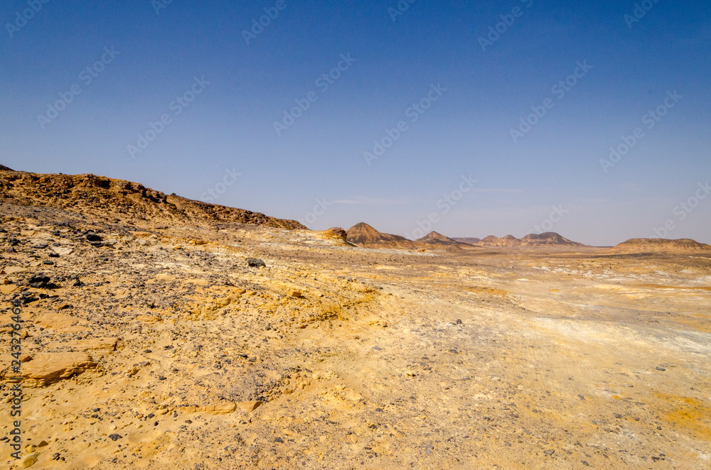 エジプトの黒砂漠