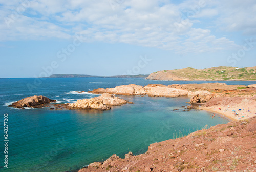 Coastline of Pregonda area with Salairo bay