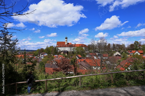 Nice view of St. Martin in Marktoberdorf, Allgäu, Bavaria
