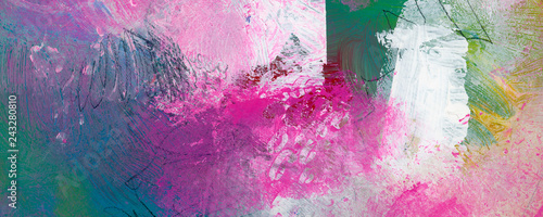 malerei mischtechnik farben banner