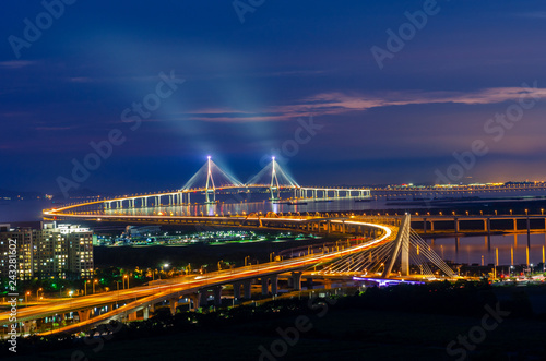 incheon bridge,South Korea.