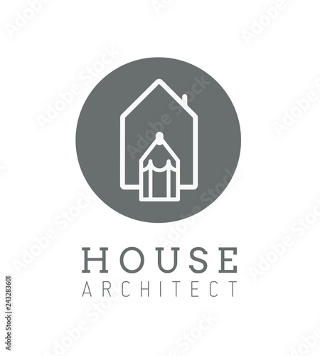  logo pour un cabinet d'architecte, constructeur, bâtisseur, urbaniste, bureau d'étutude 