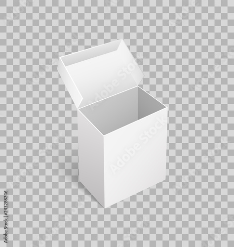 Package Carton Box Container Isolated Icon Vector