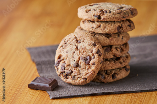 Biscotti con gocce di Cioccolato