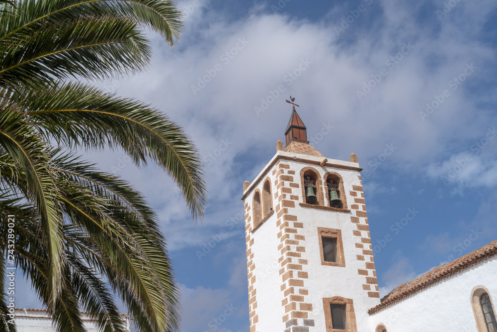 Betancuria Church, bell tower, Lanzarote, Canary