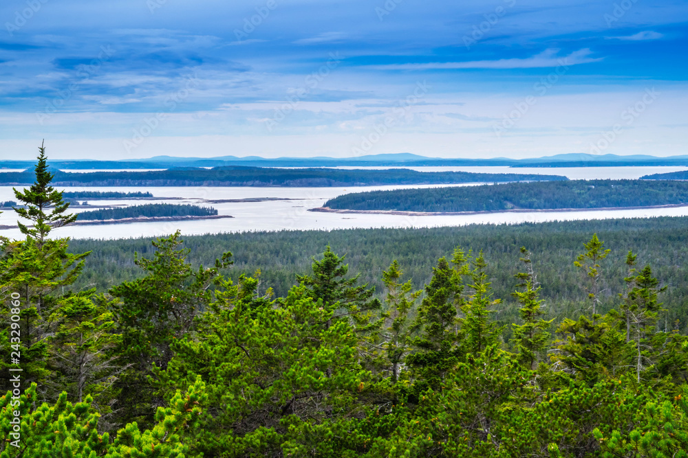 Schoodic Head Point in Acadia National Park, Maine Schoodic Head Point in Acadia National Park, Maine