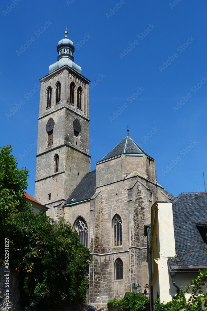 Church of Saint James in Kutna Hora, Czech republic