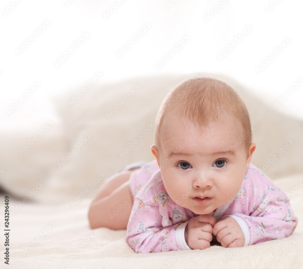 children, people, infancy and age concept - beautiful happy baby children, people, infancy and age concept - beautiful happy baby