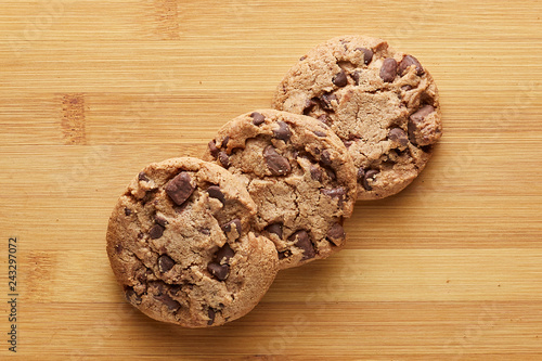 Biscotti con gocce di Cioccolato