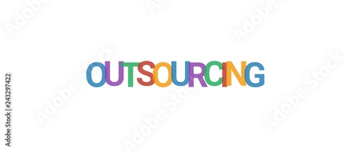 Outsourcing word concept