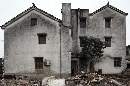 old house in the village