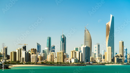 Photos Panorama of Kuwait City in the Persian Gulf