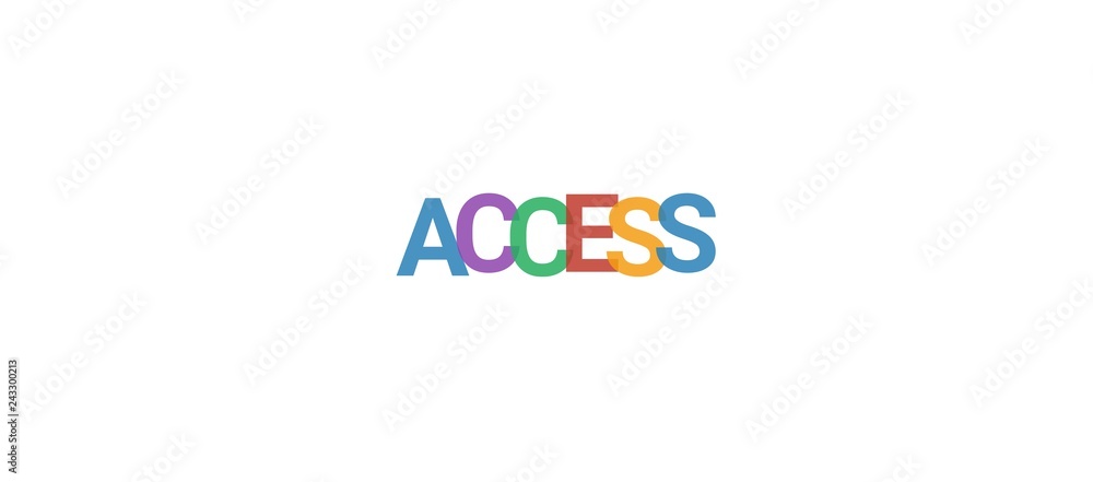 Access word concept Access word concept