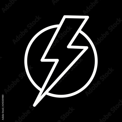 Vector Electric Shock Icon