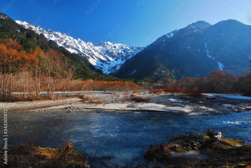 Kamikochi / Japan ~ spring scenery Kamikochi / Japan ~ spring scenery
