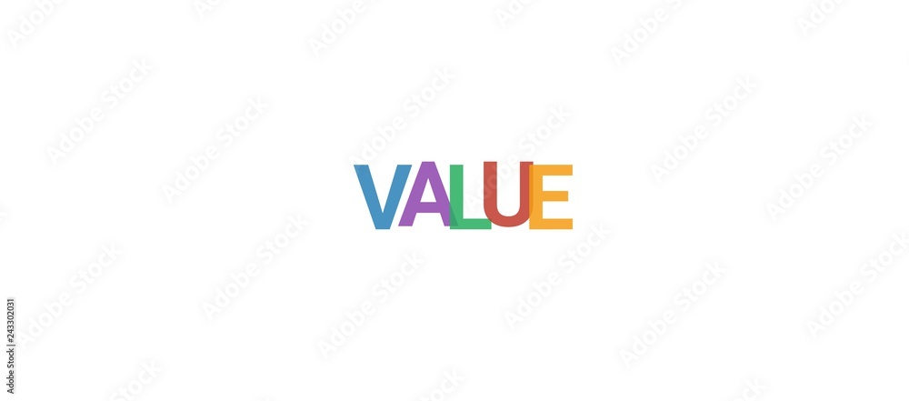 Value word concept Value word concept