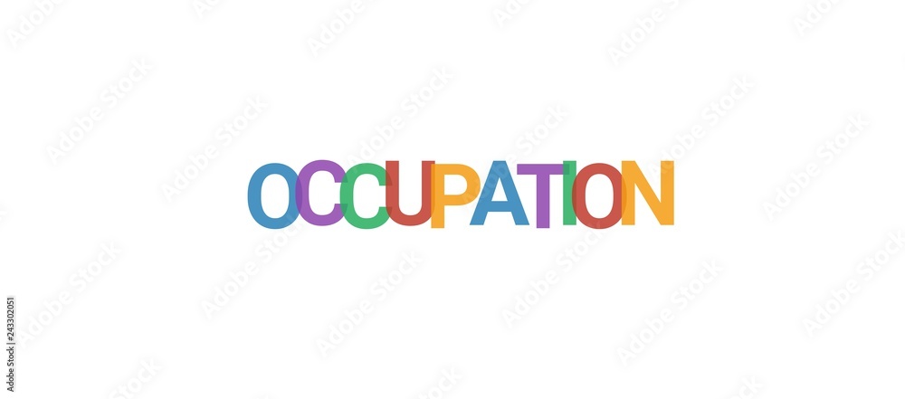 Occupation word concept