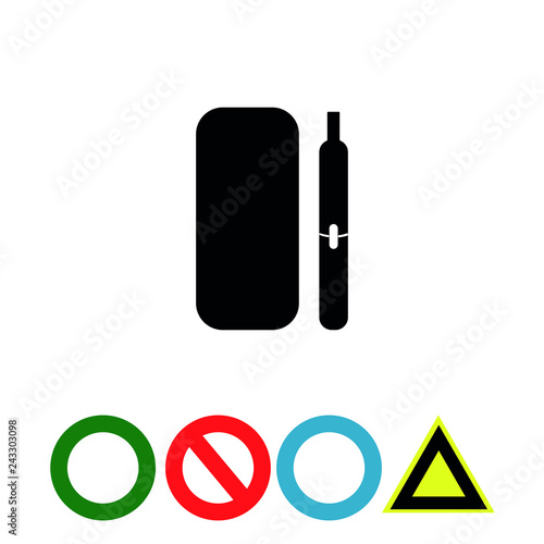 new device icon, tobacco system, iqos photo