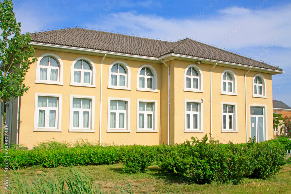 Hebei caofeidian golf villa scenery Hebei caofeidian golf villa scenery