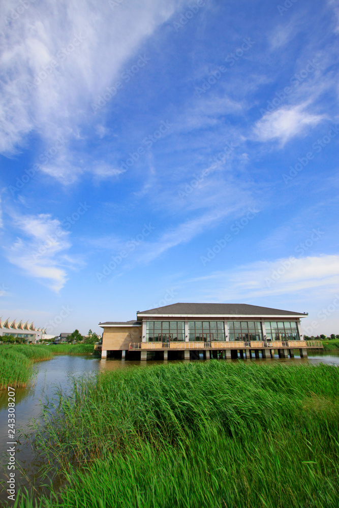 Hebei caofeidian golf villa scenery, China