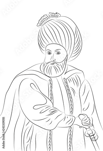 Osman Bey Portrait 