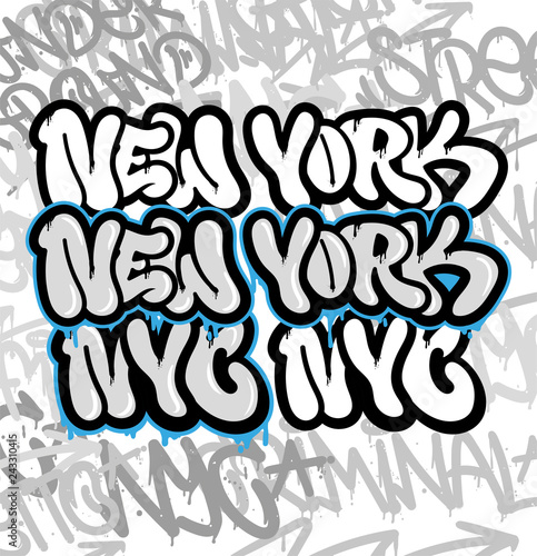 New York graffiti 
