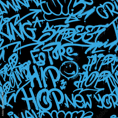 Graffiti vandal pattern 