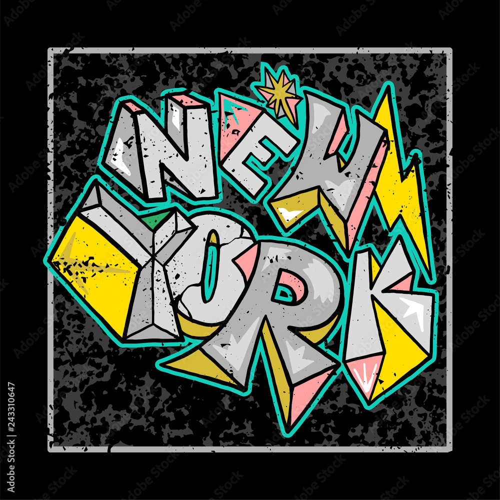 New York graffiti 