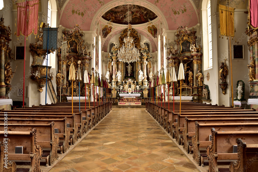 Kirche von Oberammrgau