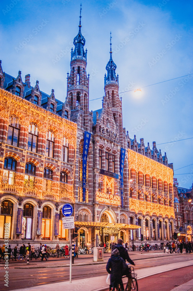 Fototapeta premium Amsterdam, pays bas