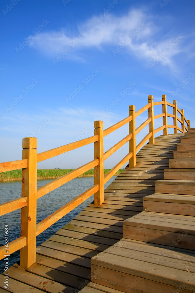 wooden bridge wooden bridge