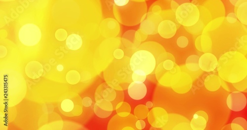 Foto abstract background with animated glowing gold and red bokeh loop, alpha