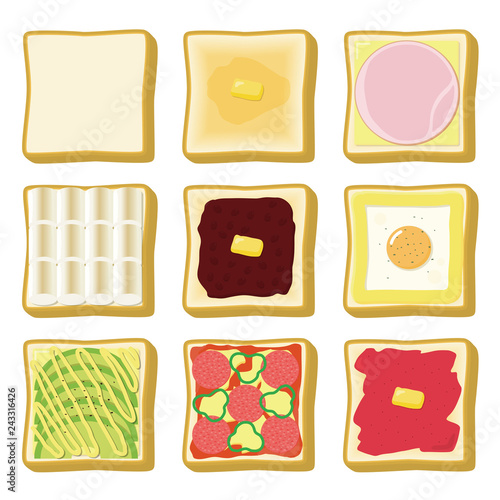 色々なトースト