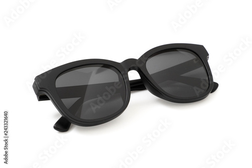 aviator sunglasses isolated on white