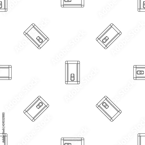 Home heater boiler icon. Outline illustration of home heater boiler vector icon for web design isolated on white background
