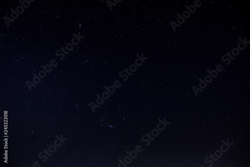 Abstract of the night sky with shining stars