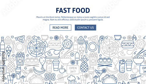 Fast Food Banner Design