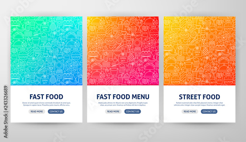 Fast Food Flyer Concepts