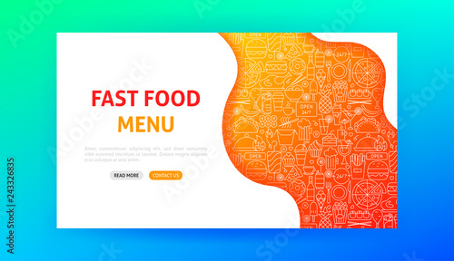 Fast Food Landing Page
