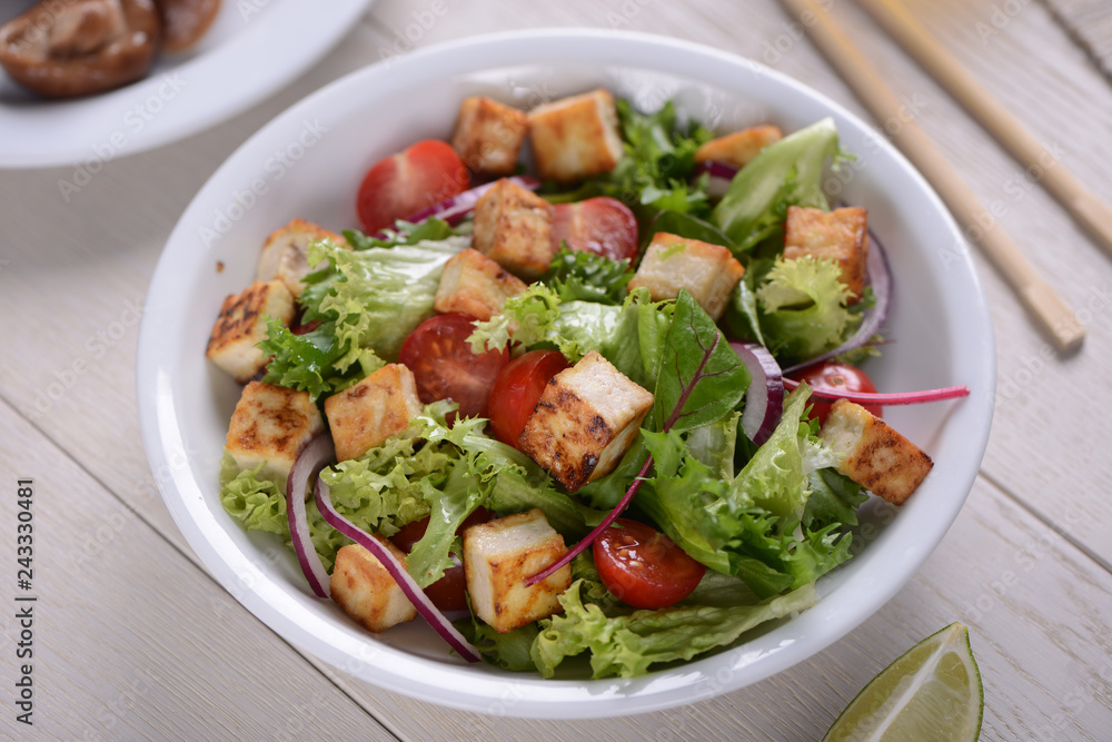 Bowl of Tofu salad Bowl of Tofu salad