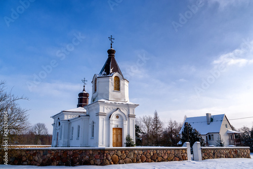 Cerkiew św. Mikołaja Cudotwórcy – prawosławna cerkiew parafialna w Topilcu  photo