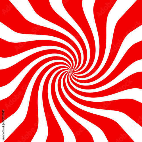 Red white circles waves floating style - concept pattern colorful design structure decoration abstract geometric background illustration fashion look backdrop wallpaper abstract decoration graphic