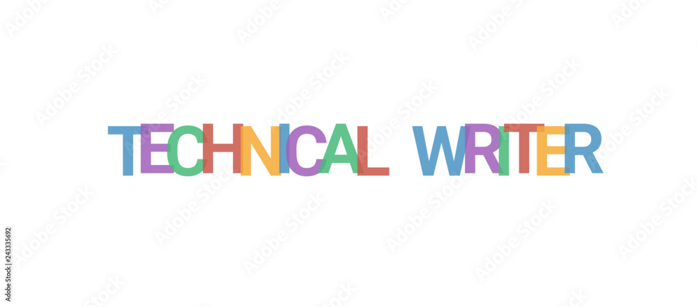 Technical Writer word concept Technical Writer word concept